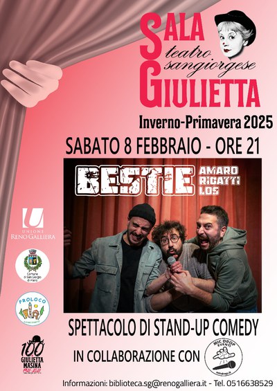 locandina singola sala giulietta 8-02 stand-up comedy BESTIE.jpg